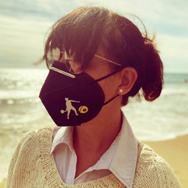 mascarilla higienica reutilizable padel