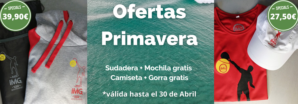 Oferta-primavera-camiseta-padel-sudadera-padel