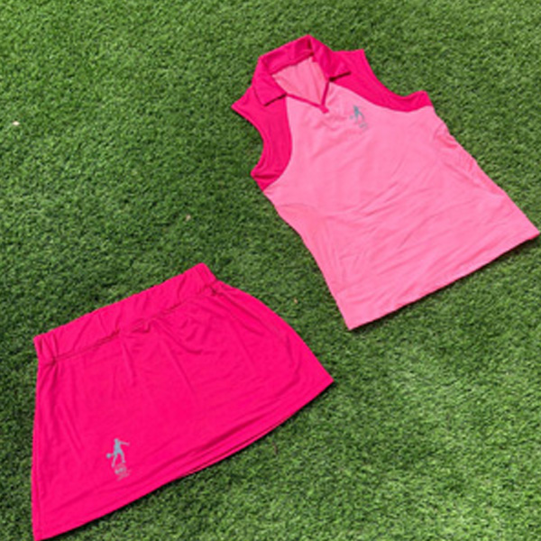 conjunto padel mujer rosa