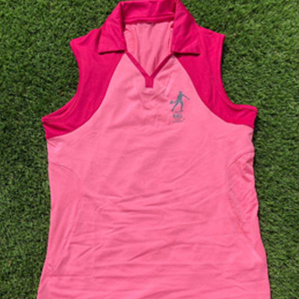 polo padel mujer rosa