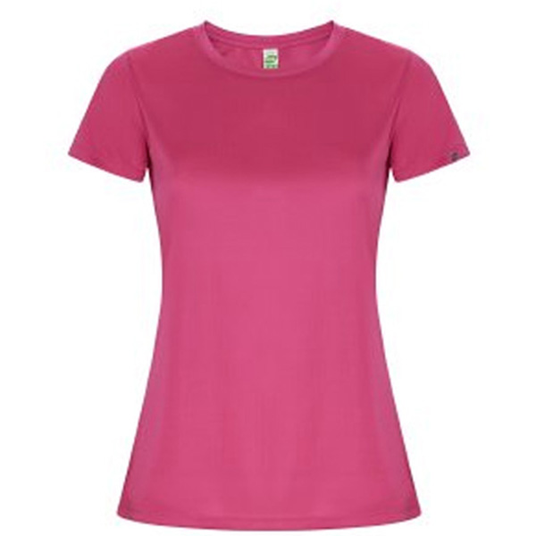 camiseta-deportiva-eco-mujer-imola-roseton-frente camiseta técnica mujer roeton