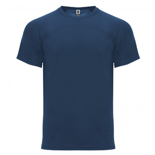 camiseta técnica hombre azul marino