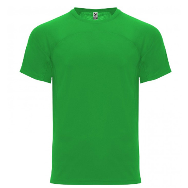 camiseta técnica hombre verde
