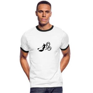 Camiseta contraste paddle surf hombre