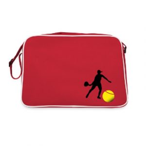 Bandolera retro padel mujer