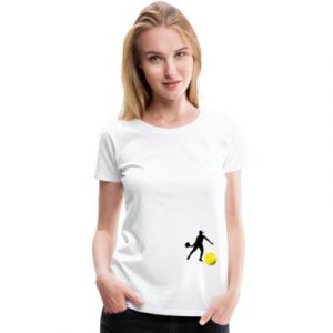Camiseta blanca padel mujer