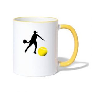 taza dos colores padel