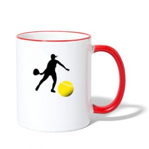 taza dos colores padel