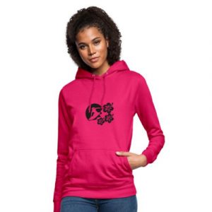 Sudadera con capucha mujer surf