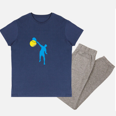 Pijama padel personalizado hombre