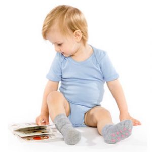 bady manga corta bebe azul