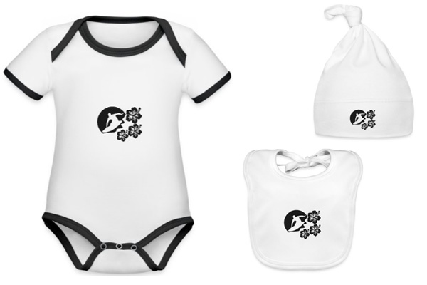 Conjunto surf para bebé