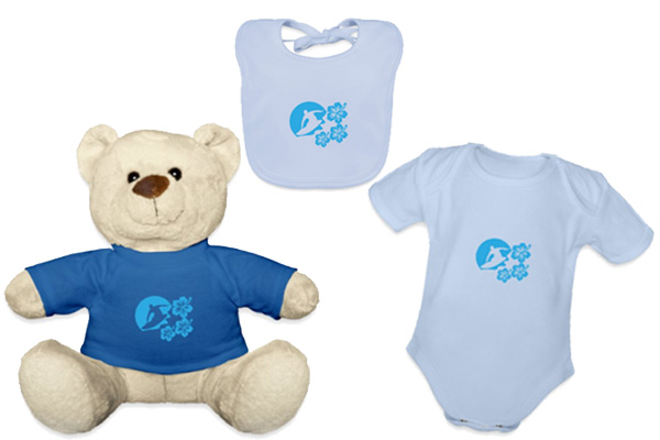 Conjunto surf para bebé