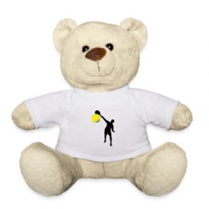 peluche con camiseta de padel regalo original para bebé